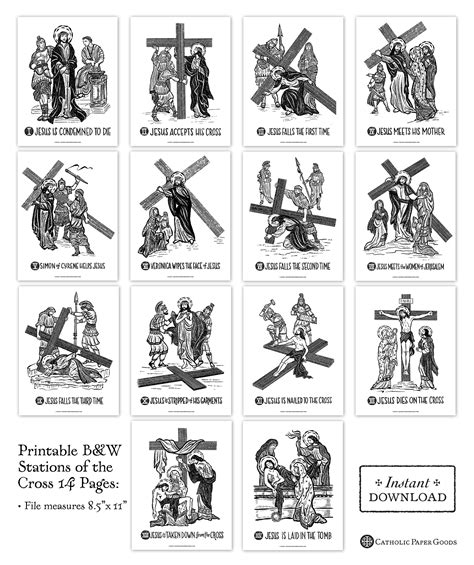 Printable Stations Of The Cross